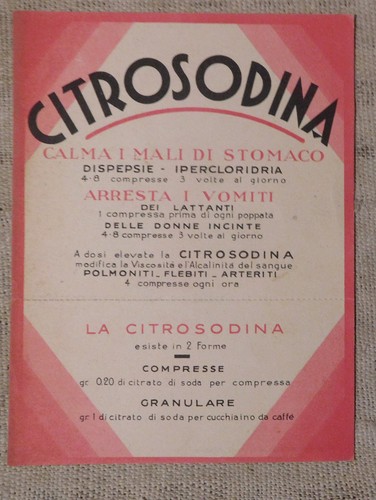Citrosodina pubblicità - citrosodina,