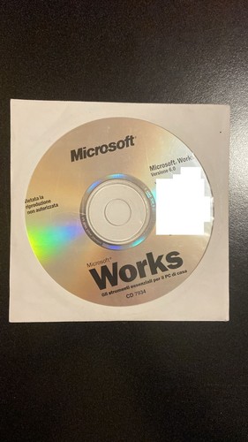 Software microsoft works - microsoft,