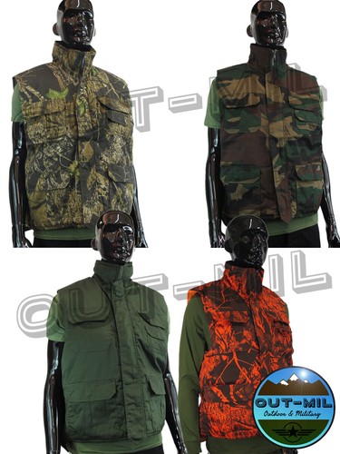 Gilet imbottito multitasche - imbottito,
