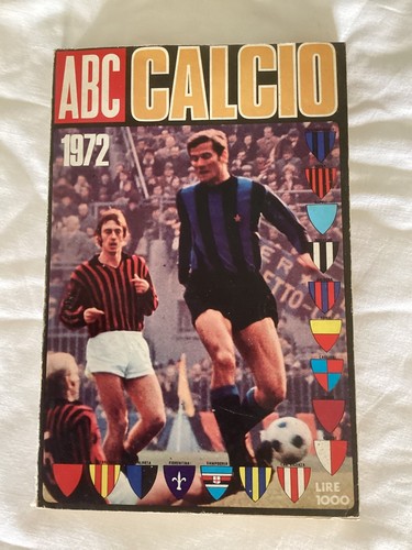 Almanacco abc del calcio 1972 - abc,