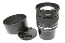 Obiettivo Samyang MF 1,4 / 85mm MK2 per Canon Sony E-Mount usato in confezione originale