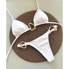 Bikini Bianco Triangolo Sexy