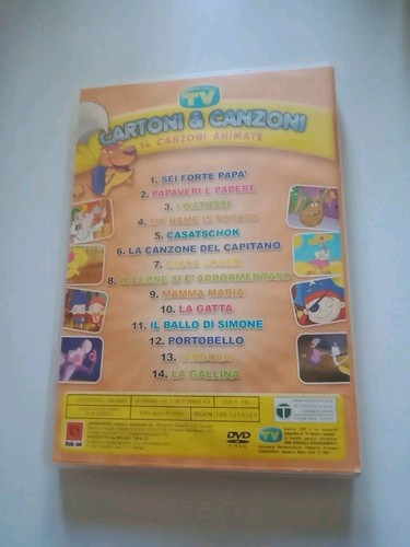 Dvd cartoni canzoni 14 - cartoni,