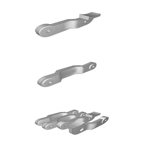 Staffa blocco ricambio - blocco, per