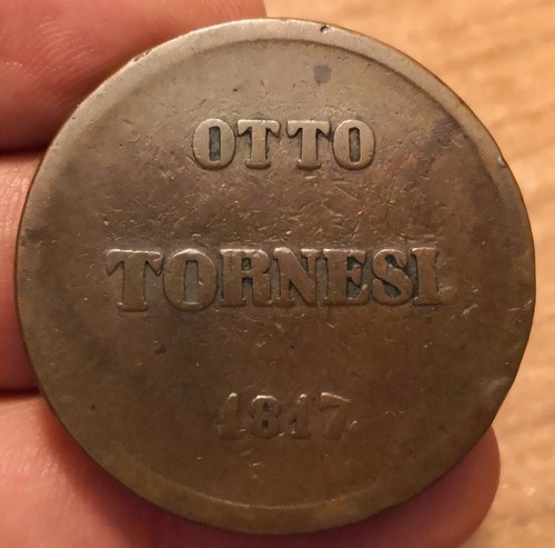 Tornesi 1817 tipo - tornesi, tipo,