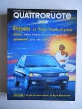 QUATTRORUOTE n°433 1991 Peugeot 106 alfa Romeo 33 Permanent 4 [SC44]