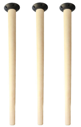 Gamba tavolo faggio legno - gamba,
