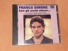 CD  FRANCO SIMONE CON GLI OCCHI CHIUSI.....