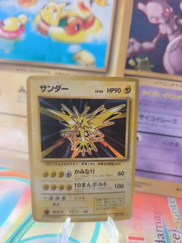 Carta pokemon card zapdos - carta,