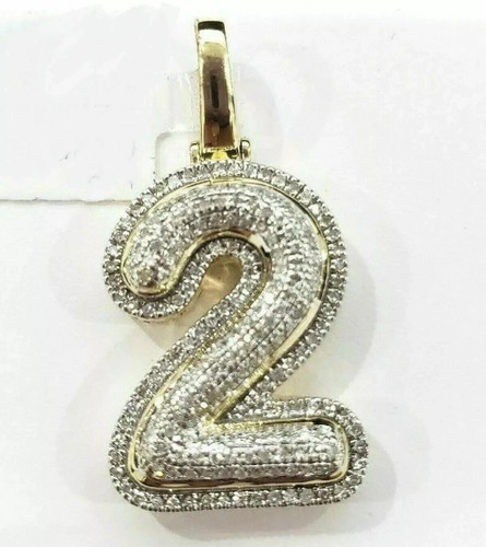 Ciondolo charm iniziale 2ct - ciondolo,