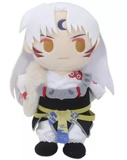 Peluche bambola Sesshomaru Inuyasha Anime Trajectory Expo Limited 22x17x12 cm...
