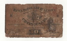 50 CENTESIMI  BIGLIETTO