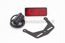 EVOTECH ACCESSORI PORTATARGA KIT COMPLETO LUCE TARGA CATADIOTTRO TAIL TIDY FULL
