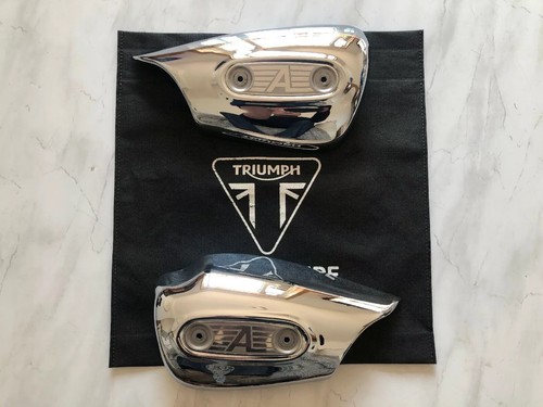 Copri airbox cromato triumph - airbox,