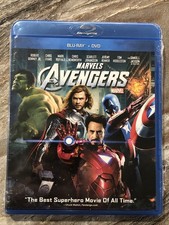 The Avengers 2012 Blu-ray Marvel Robert Downey Jr Samuel L Jackson New Sealed