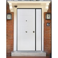 Porta Blindata Bianca Doppia