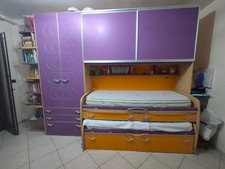 Cameretta Moretti Compact a ponte, 2 letti