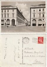 TORINO - VIA ROMA E PIAZZA S. CARLO - VIAGG. 1941 -91335-