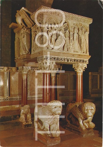 Barga duomo ambone - ambone, (lucca)