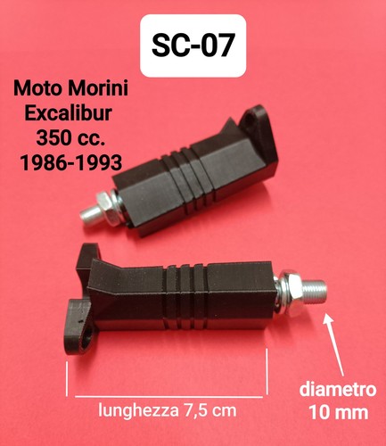 Coppia supporti gomma - coppia, in