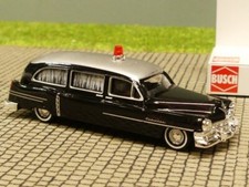 1/87 Busch Cadillac Station Wagon '52 carro funebre nero 43458