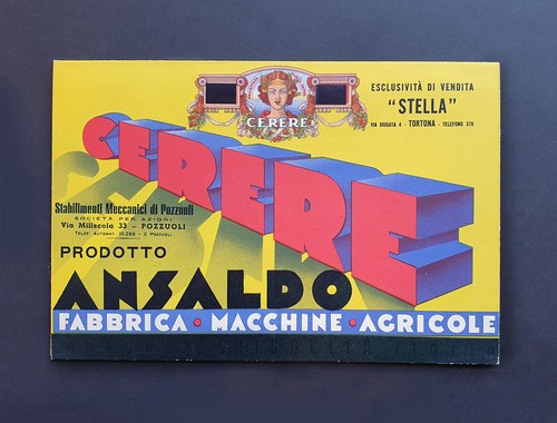 Agricoltura ansaldo genova - agricoltura.,