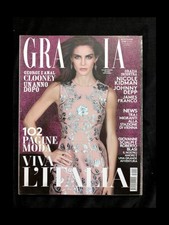 Grazia Italia Magazine 30 settembre 2015 Hilary Rhoda Nicole Kidman
