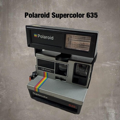 Polaroid supercolor 635 rare - supercolor,