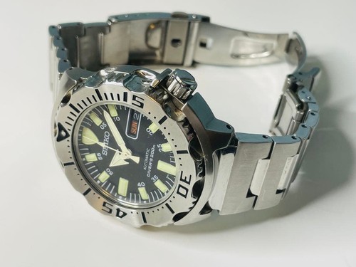 Seiko black monster - seiko,