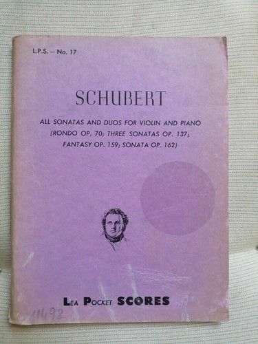 Franz schubert sonate violino - franz,