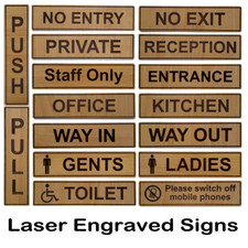 INSEGNALETICA LEGNO INCISA