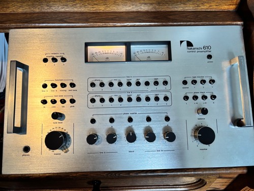 Nakamichi 610 preamplificatore - nakamichi,