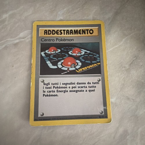 Carta pokémon addestramento - carta,