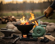 Forgia soffiatore manuale -