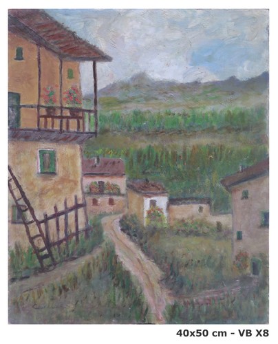 Vecchio quadro olio su - vecchio,