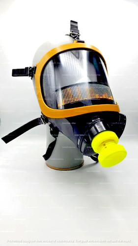 Maschera antigas pilota - , in