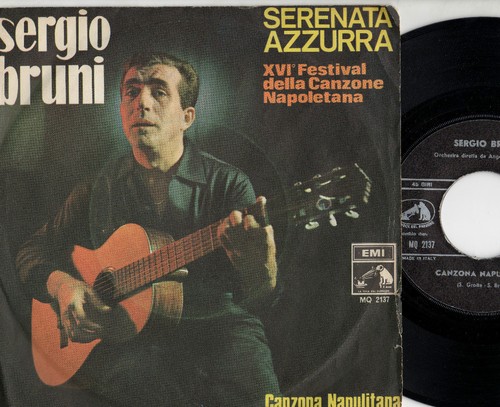 Sergio bruni disco giri - bruni, 45