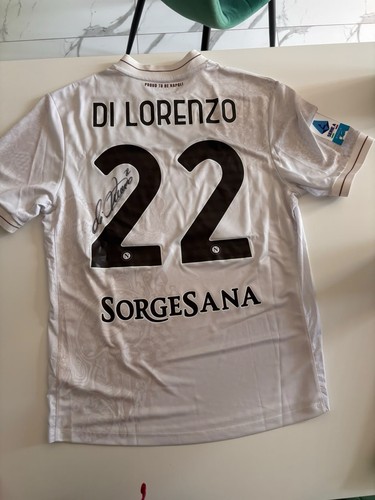 Ea7 maglia ssc - napoli, bianca