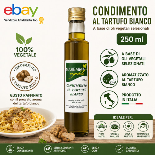 Condimento tartufo bianco - condimento,