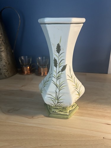 Vaso esagonale ceramica