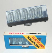FLASH BAR SYLVANIA LAMPADINE POLAROID 500 SX-70 SX70 SX 70 NUOVE COME PHILIPS