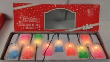 10 LUCI NATALE VINTAGE 80 MADE