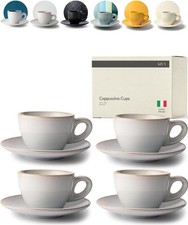 Cappuccino cups set [4x 8oz] -