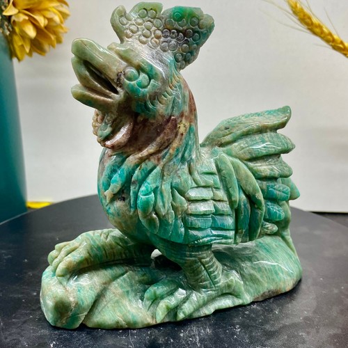 Pollo intaglio amazzonite