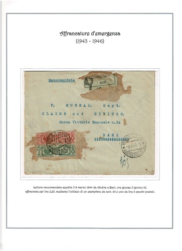 1944 rsi italia affrancatura - rsi,