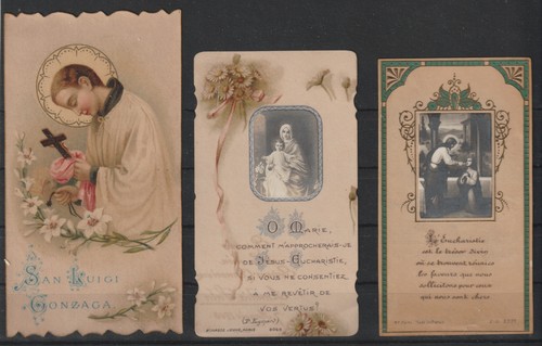 Tre santini epoca - santini, d'epoca