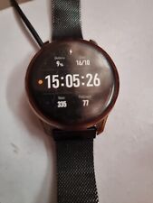 Samsung Galaxy Watch Active2 40mm Cassa Nera in Acciaio Cinturino Nero in Pelle