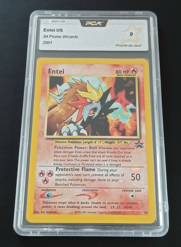 Carte pokémon entei promo - entei,