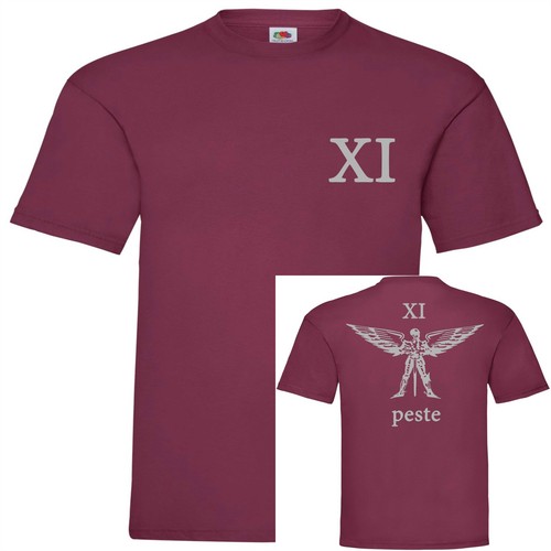 Shirt amaranto compagnia - amaranto,