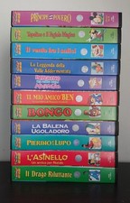 Walt Disney I Mini Classici Collezione Completa 11 VHS 1992-1995